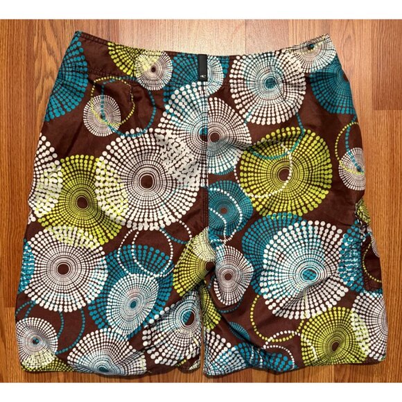 O'Neill Board Shorts Mens 34 9" Geometric Circles Swim Trunks - Picture 2 of 6
